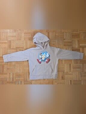 Vintage Style Sonic Graphic Hoodie Youth Size Lrg